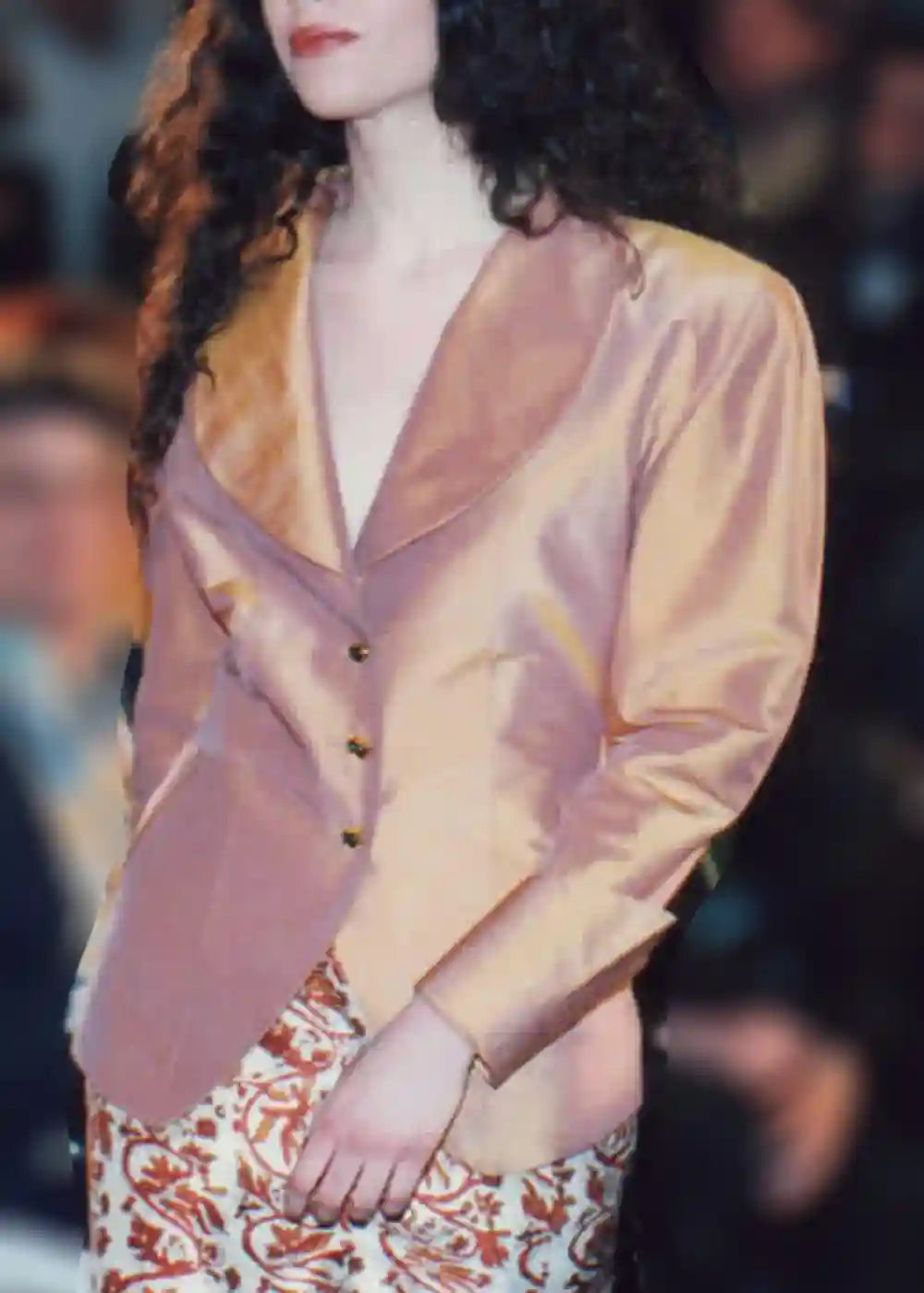 Tailored Jacket with a shawl collar and kimomo sleeves